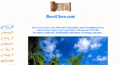 Desktop Screenshot of iloveulove.com