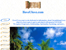 Tablet Screenshot of iloveulove.com